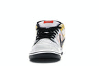 Nike SB Dunk Low Raygun Tie-Dye White - White/Black-Orange Flash - BQ6832-101 - 11