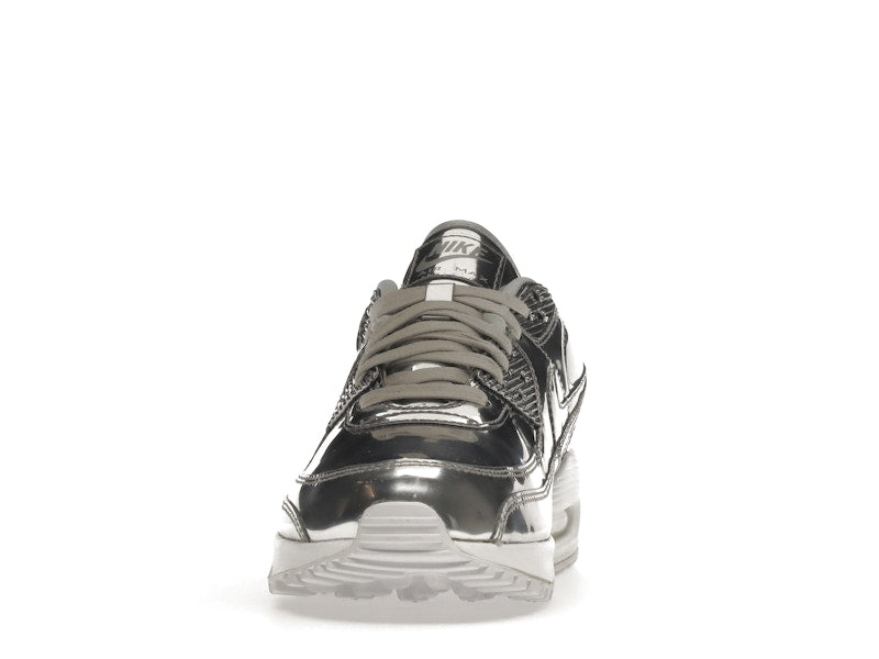 Nike Air Max 90 Metallic Silver 2020 (W) - Metallic Silver/Metallic Silver-White - CQ6639-001 - 11