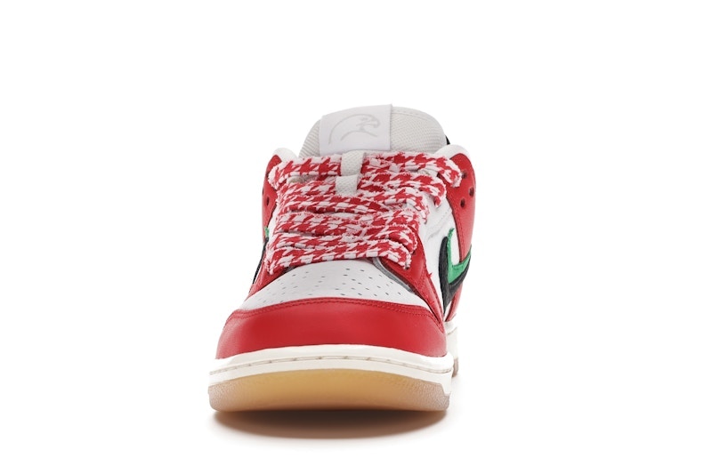 Nike SB Dunk Low Frame Skate Habibi - White/Black-Green-Red-Gum - CT2550-600 - 11