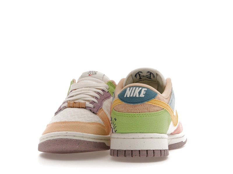 Nike Dunk Low Retro Sun Club Multi (W) - Sail/Sanded Gold-Light Madder Root - DQ0265-100 - 11