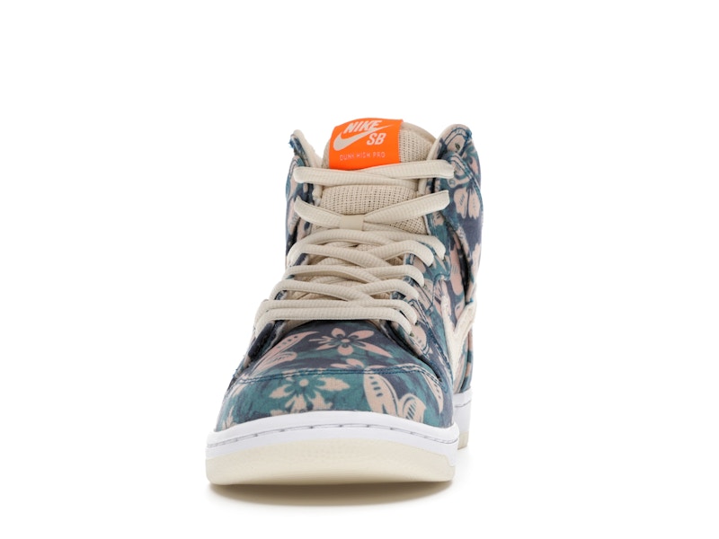 Nike SB Dunk High Hawaii - Sail/Blue-Green Aqua - CZ2232-300 - 11