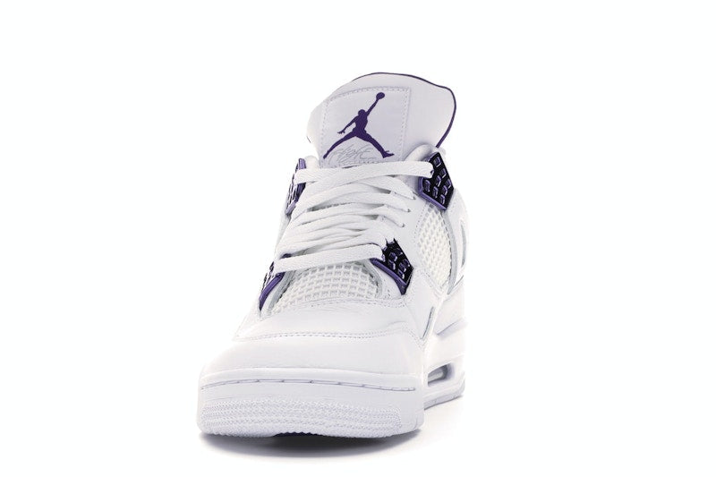 Air Jordan 4 Retro White Court Purple