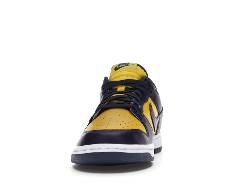 Nike Dunk Low Michigan - Varsity Maize/Midnight Navy-White - DD1391-700 - 11