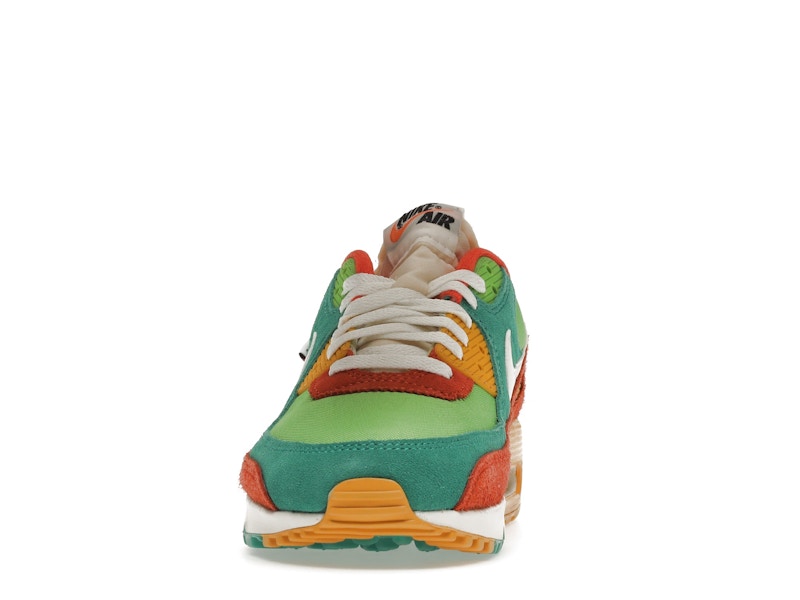 Nike Air Max 90 SE Running Club - Roma Green/Sail/Orange/Mean Green - DC9336-300 - 11