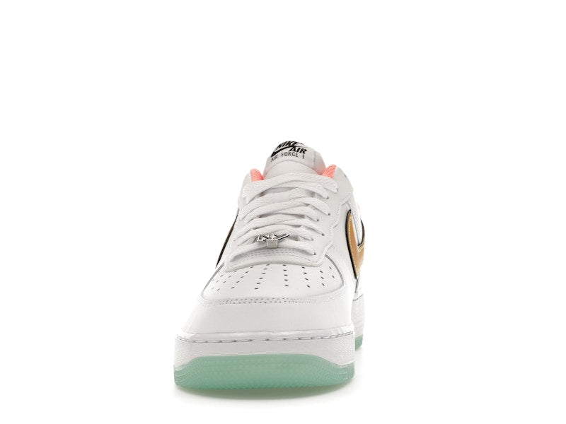 Nike Air Force 1 Low NY vs. NY White Crimson Pulse, vista a 360 gradi 11 di 36