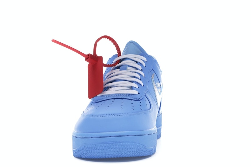 Nike Air Force 1 Low Off White University Blue - University Blue/Metallic Silver-White - CI1173-400 - 11