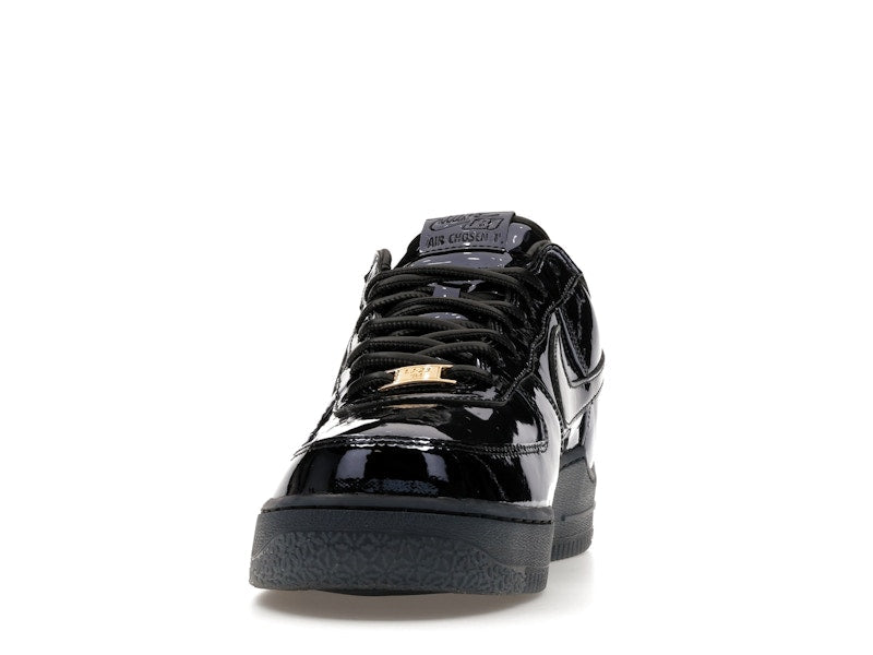 Nike Air Force 1 Low Lebron James Black Patent - Black/Black/Metallic Gold - IO6129-001 - 11