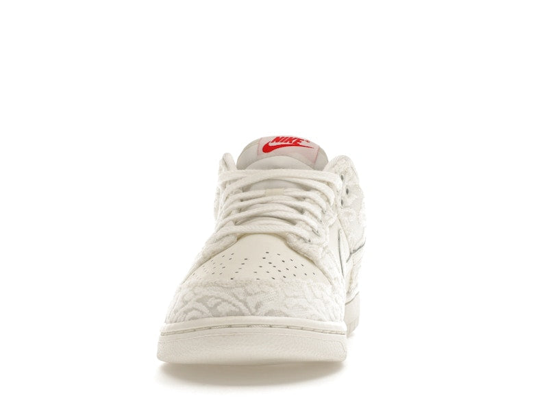 Nike Dunk Low Give Her Flowers Womens - Sail/University Red-Medium Soft Pink - FZ3775-133 - 11