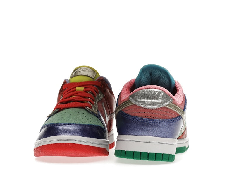 Nike Dunk Low Sunset Pulse (W) - Sunset Pulse/Silver-Purple Pulse - DN0855-600 / DD1872-600 - 11