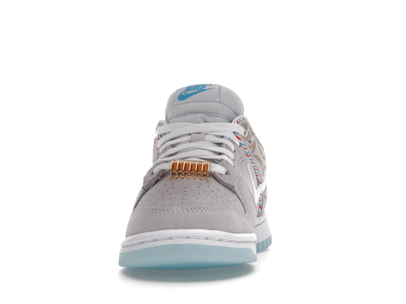 Nike Dunk Low Barbershop Grey - Grey/White/Teal - DH7614-500 - 11