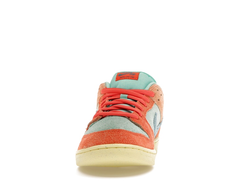 Nike Sb Dunk Low Orange Emerald Rise - Orange/Noise Aqua-Emerald Rise-Lemon Chiffon - DV5429-800 - 11