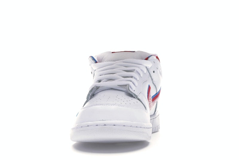 Nike Sb Dunk Low Parra - White/Red-Pink - CN4504-100 - 11