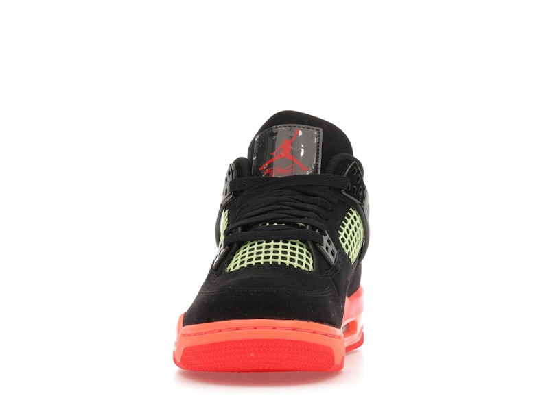 Air Jordan 4 Retro Black Infrared Barely Volt (GS) - Black/Infrared 23/Bright Mango/Barely Volt/White - II1271-001 - 11