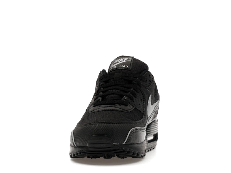 Nike Air Max 90 Premium Black Reflective - Black/Black/Anthracite/Multi-Color - HV4517-002 - 11