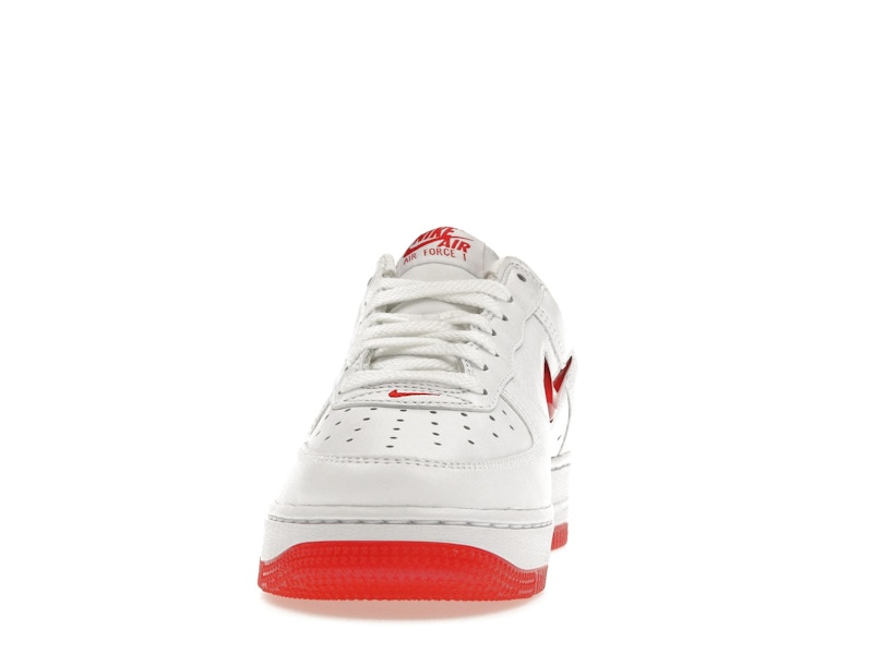 Nike Air Force 1 Low '07 Retro Color of the Month Jewel Swoosh University Red