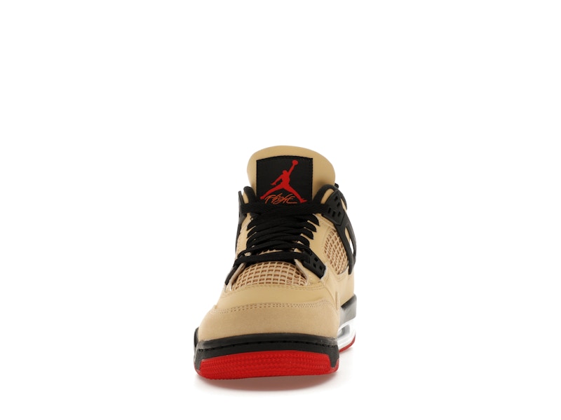 Air Jordan 4 Retro Pizza (GS) - Fire Red/Sesame/White/Starfish - IH2094-200 - 11