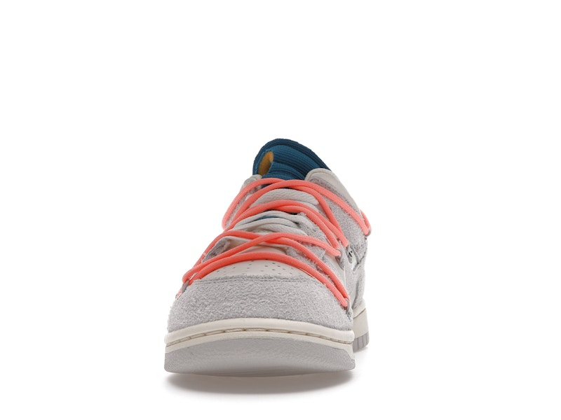 Nike Dunk Low Off White Lot 19 - Sail/Neutral Grey-Orange Pulse - DJ0950-119 - 11