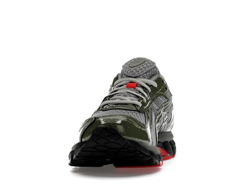 Asics Gel Kayano 121 Up There - Olive Green/Grey/Red - 1203A869-021 - 11