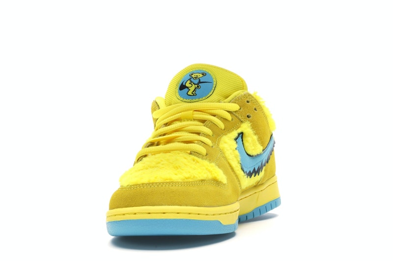 Nike Sb Dunk Low Grateful Dead Bears Yellow - Opti Yellow/Blue Fury - CJ5378-700 - 12