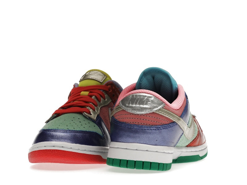 Nike Dunk Low Sunset Pulse (W) - Sunset Pulse/Silver-Purple Pulse - DN0855-600 / DD1872-600 - 12
