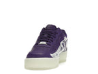 Nike Air Force 1 Low 07 Qs Purple Skeleton Halloween 2021 - Court Purple/Court Purple-White - CU8067-500 - 12