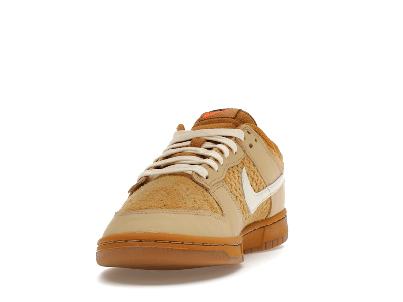 Nike Dunk Low Waffle - Wheat/Coconut Milk/Sesame/Black/Total Orange - FZ4041-744 - 12