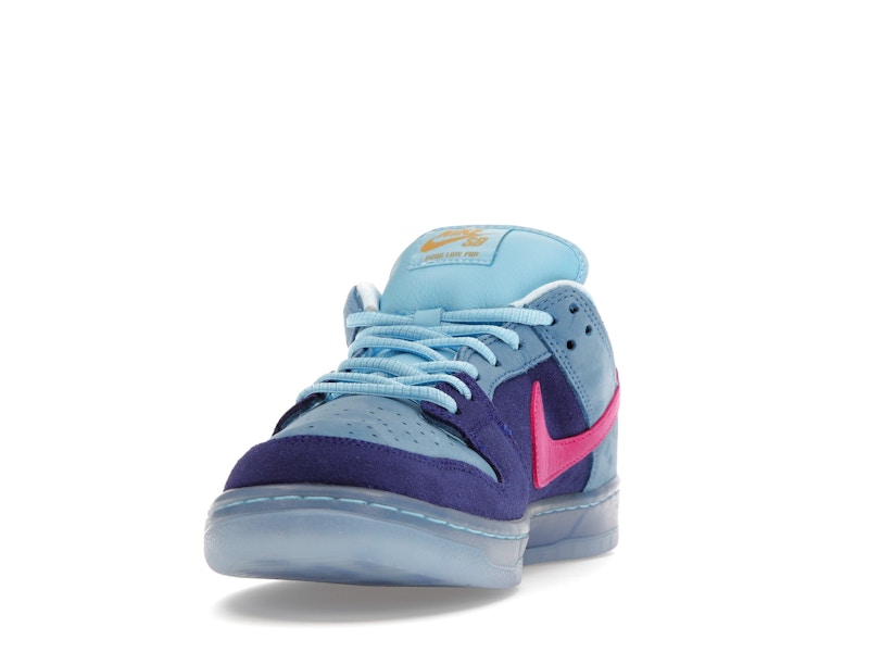 Nike Sb Dunk Low Run The Jewels - Deep Royal Blue/Active Pink/Blue Chill - DO9404-400 - 12