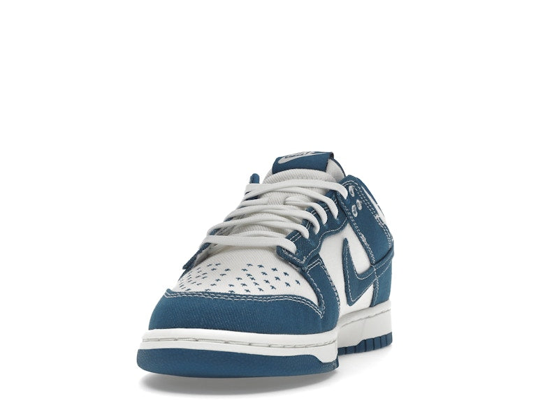 Nike Dunk Low Industrial Blue Sashiko - Summit White/Industrial Blue - DV0834-101 - 12