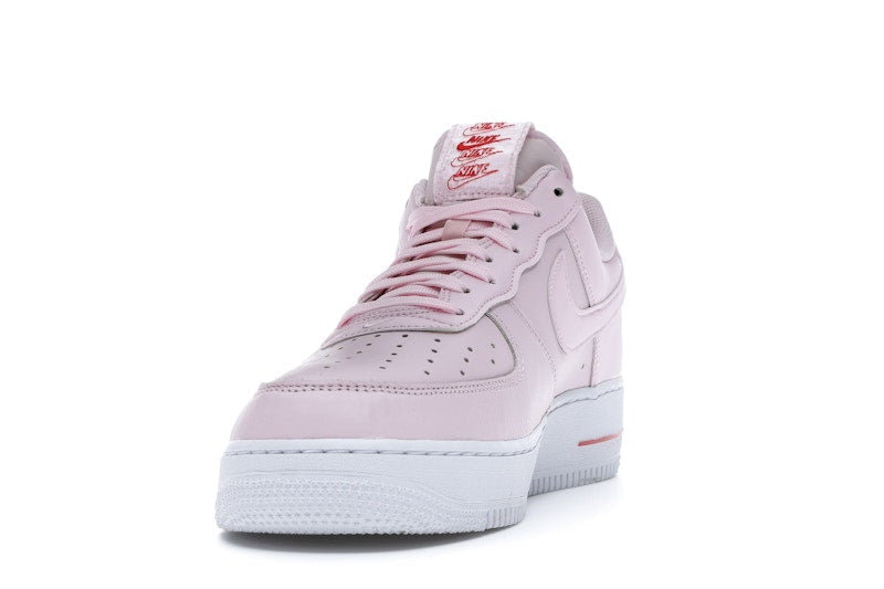 Nike Air Force 1 Low Rose Pink - Pink Foam/White/University Red-Pine Green - CU6312-600 - 12