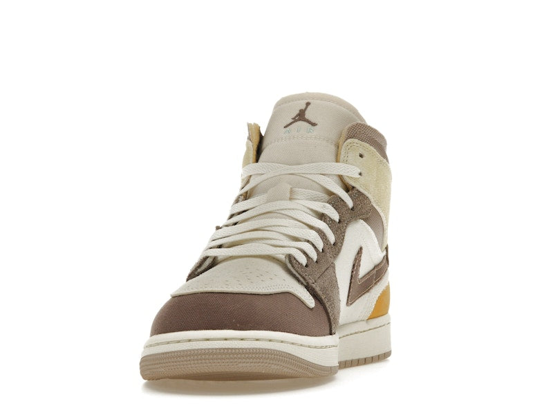 Air Air Jordan 1 Mid Se Craft Taupe Haze - Sail/Taupe Haze/Fossil Stone/Celestial Gold/Muslin - DM9652-102 - 12