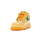 Nike Air Force 1 Low Patent Leather Topaz Gold Pine Green
