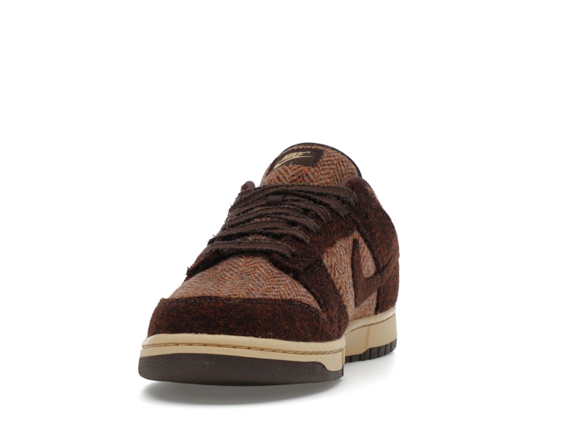 Nike Dunk Low Harris Tweed Sesame Womens - Sesame/Violet Mist/Baroque Brown - IO0052-200 - 12