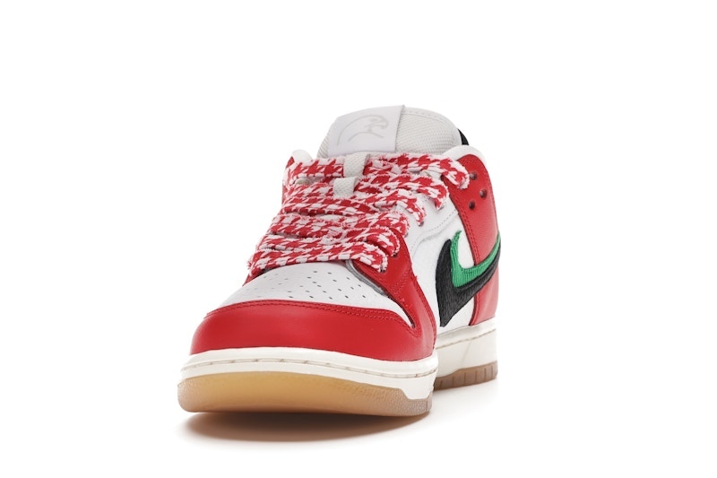 Nike SB Dunk Low Frame Skate Habibi - White/Black-Green-Red-Gum - CT2550-600 - 12