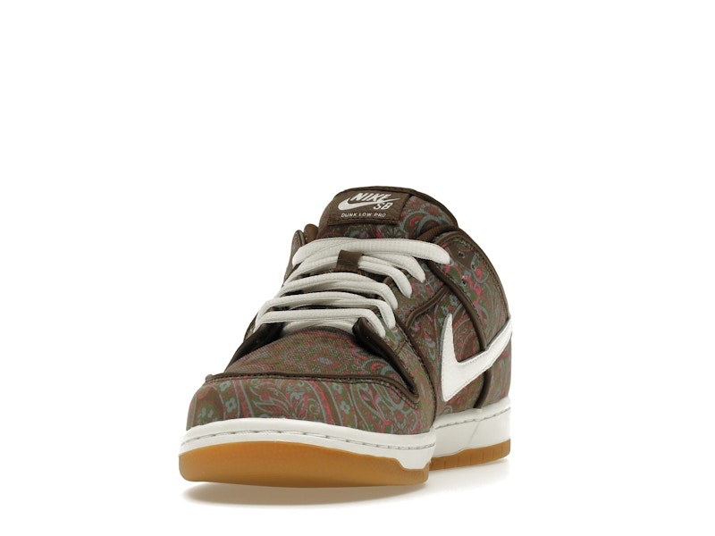 Nike Sb Dunk Low Pro Paisley Brown - Brown/Muli-Color-White-Gum - DH7534-200 - 12