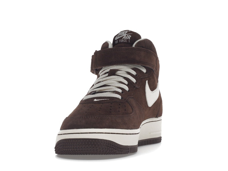 Nike Air Force 1 Mid Qs Chocolate - Chocolate/Cream - DM0107-200 - 12