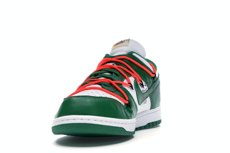 Nike Dunk Low Off White Pine Green - White/Pine Green-Pine Green - CT0856-100 - 12