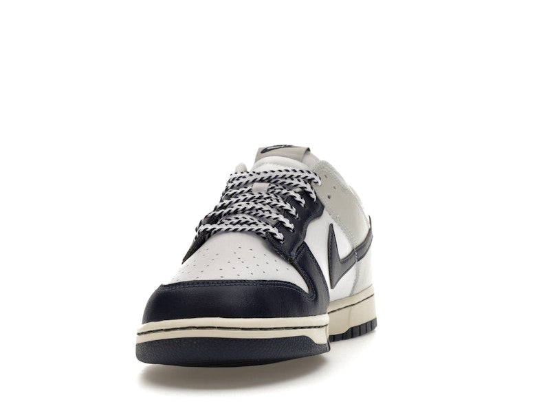 Nike Dunk Low New York Yankees - White/Midnight Navy/Photon Dust/Coconut Milk - IM2222-101 - 12