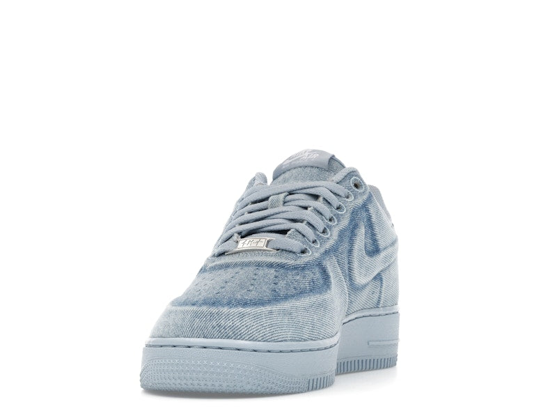 Nike Air Force 1 Low Ja Morant Denim Light Armory Blue - Light Armory Blue/White/Metallic Silver - IQ9773-400 - 12