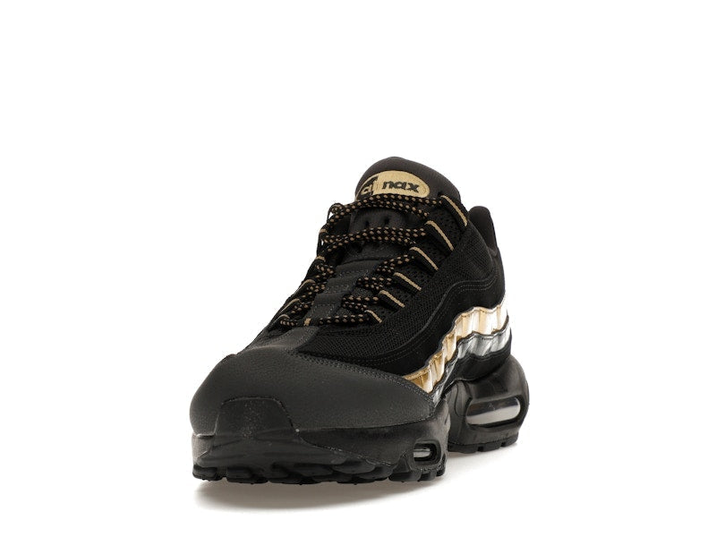 Nike Air Max 95 Black Metallic Gold - Black/Black-Metallic Gold-Anthracite - 538416-007 - 12