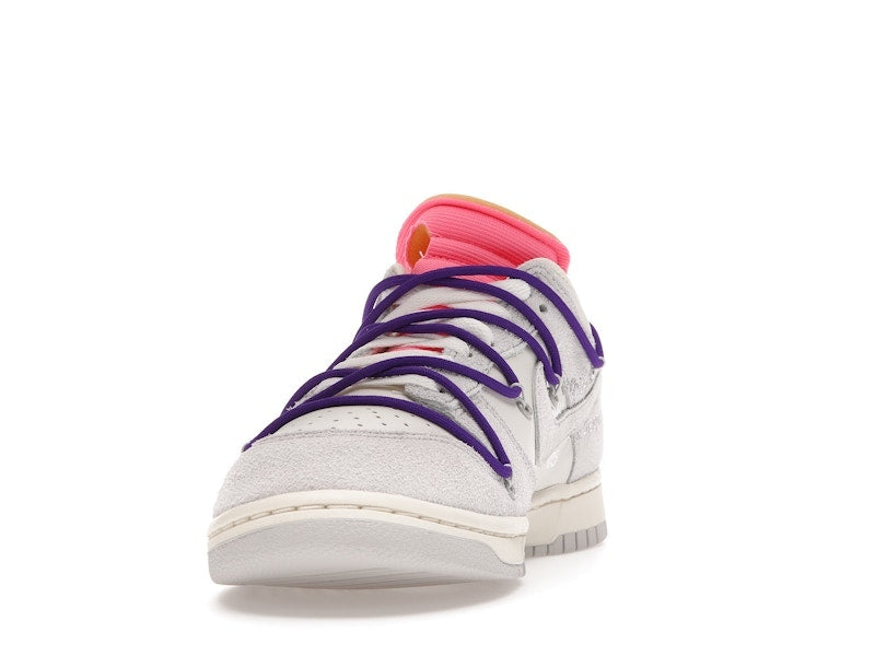 Nike Dunk Low Off White Lot 15, vista a 360 gradi 12 di 36