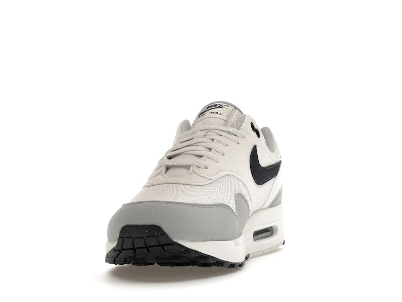 Nike Air Max 1 Platinum Tint Dark Obsidian, vista a 360 gradi 12 di 36