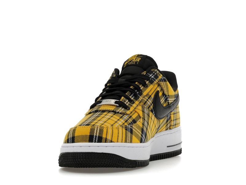 Nike Air Force 1 Low Clueless Yellow Plaid Womens - Multi-Color/Black/Yellow Ochre/White - IR5596-900 - 12