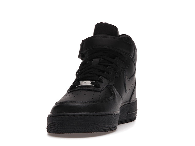Nike Air Force 1 Mid 07 Triple Black 2021 - Black/Black - 315123-001/CW2289-001 - 12