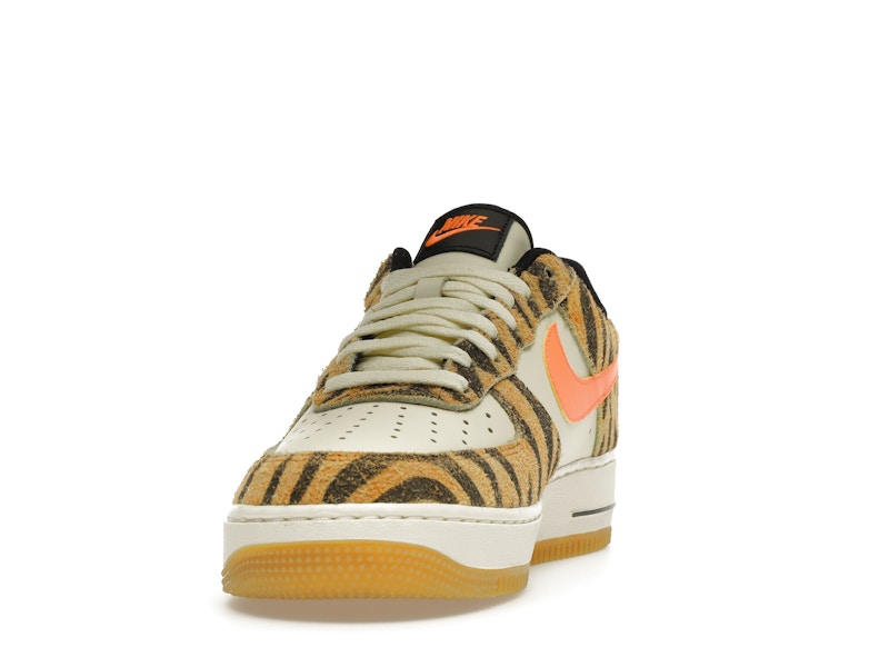 Nike Air Force 1 Low Daktari - Coconut Milk/Atomic Orange-Fuel Orange - DJ6192-100 - 12