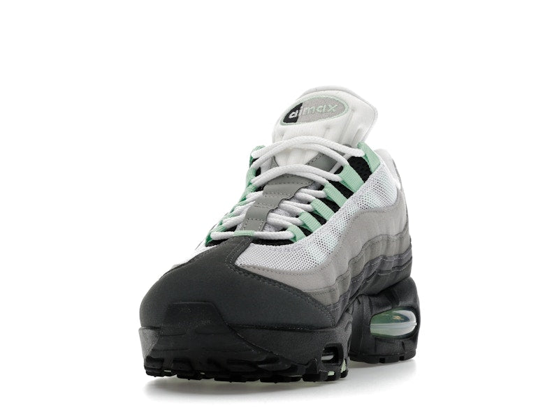 Nike Air Max 95 Og Big Bubble Fresh Mint Womens - Black/Fresh Mint/White/Medium Grey/Anthracite/Light Graphite - HJ5996-005 - 12