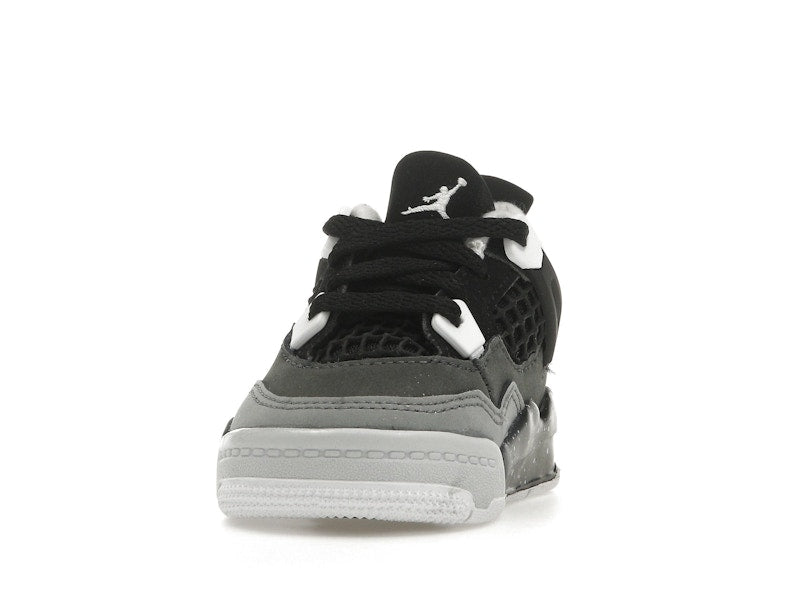 Air Jordan 4 Retro Fear 2024 (TD) - Black/White/Anthracite/Black/Pure Platinum - FV4538-002 - 12