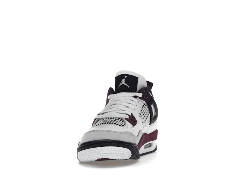 Air Jordan 4 Retro PSG Paris Saint-Germain (GS) - White/Bordeaux-Neutral Grey-Black - CZ6509-100 - 12