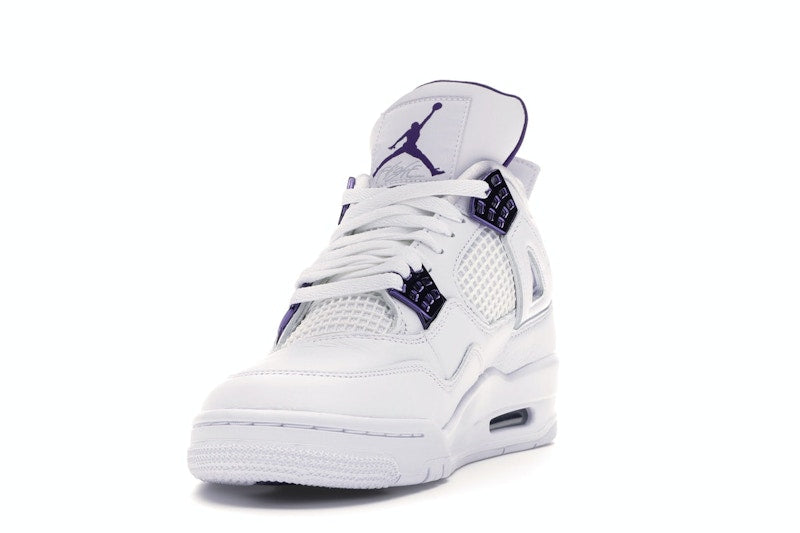 Air Jordan 4 Retro White Court Purple