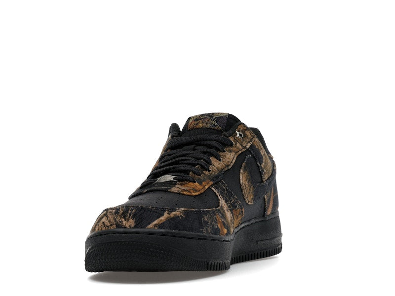 Nike Air Force 1 Low Realtree Black Camo - Off Noir/Multi-Color/Gum Yellow - IH1221-001 - 12