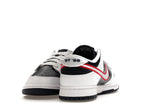 Nike Dunk Low Houston Comets Four Peat Womens - White/Obsidian/Wolf Grey/University Red - DZ2780-100 - 12